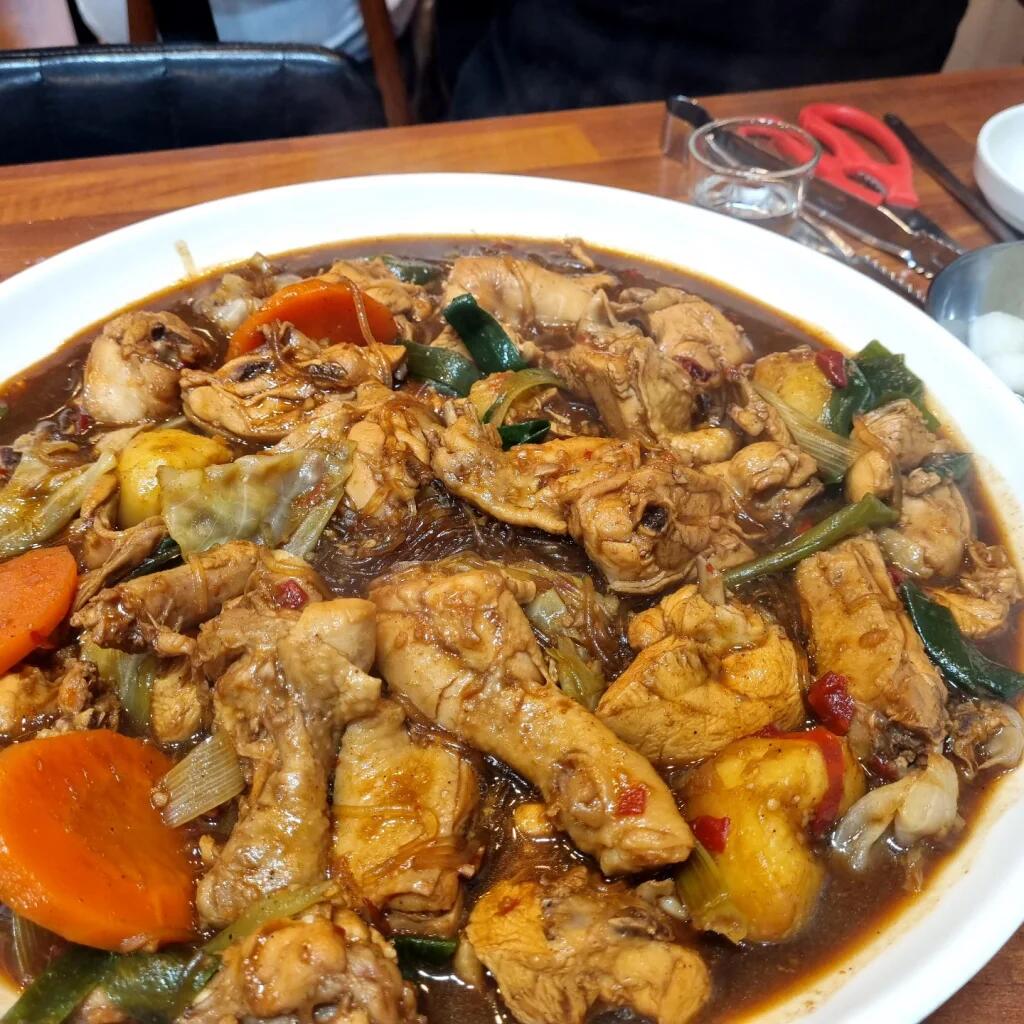 안동 시내 찜닭 맛집 현대찜닭